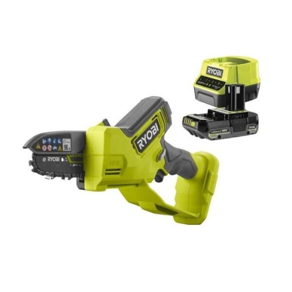 RYOBI 18V ONE+ 10cm Akku-Gartenschere mit Bürstenantrieb