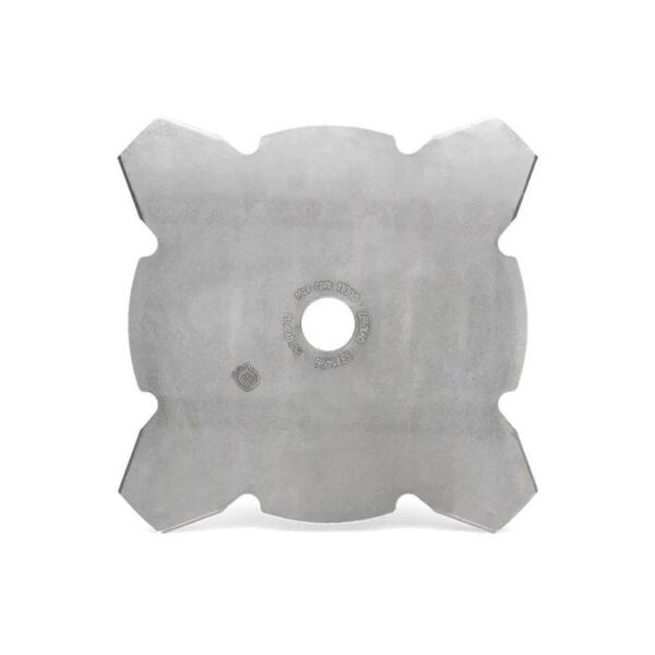 4-zahnige Grasscheibe, große Lamellen 255 mm/20 mm